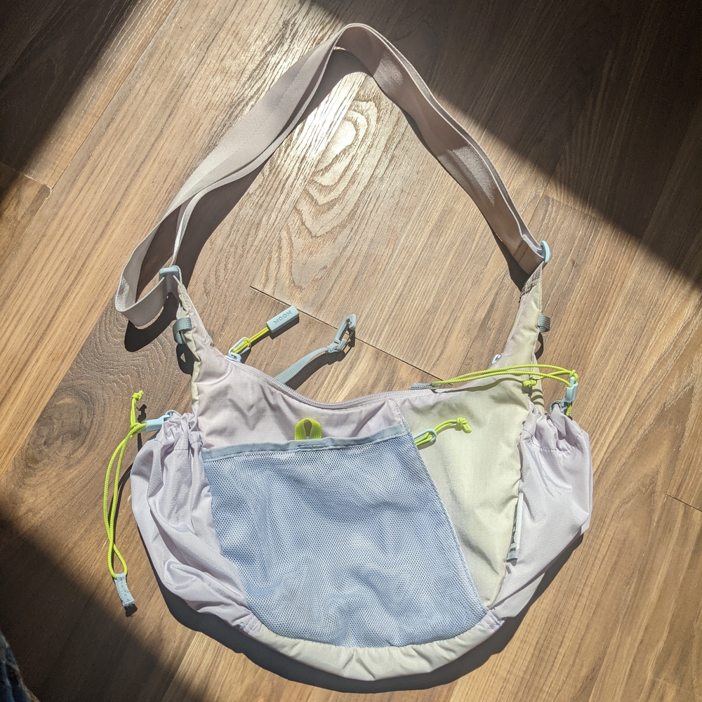 Baboon To The Moon Crescent Crossbody